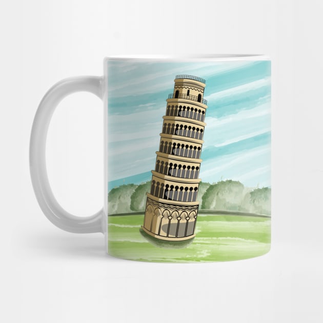 Leaning Tower Of Pisa by Designoholic